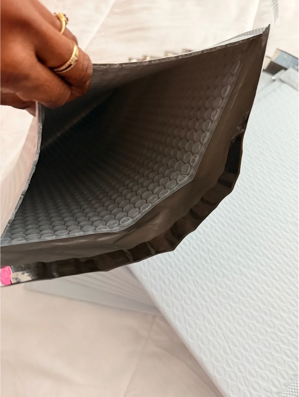 Set of 12 Gray Bubble Mailer Envelopes 11X15 inches Inches